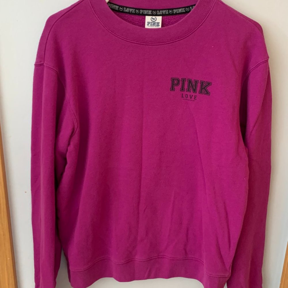 Purple crew neck